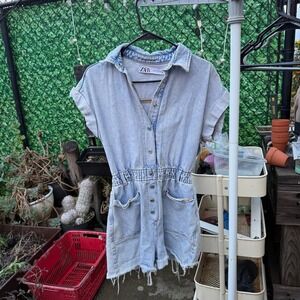 BNWT Zara Jean romper size small